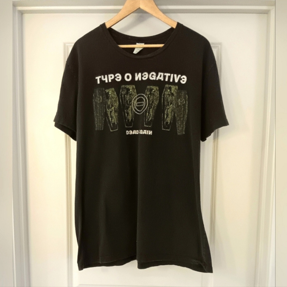 SOLD! Vintage Type O Negative Dead Again Graphic Tee 100% Cotton T-Shirt